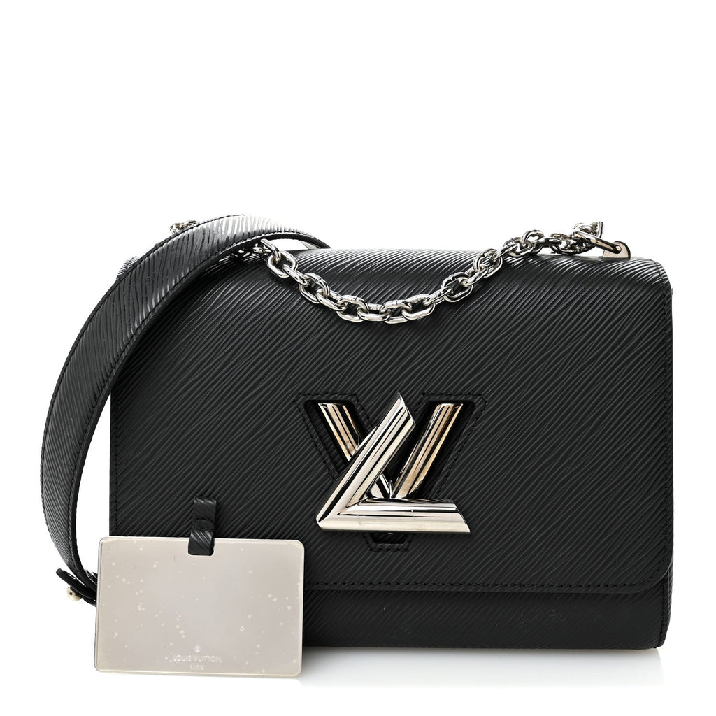 Louis Vuitton Epi Twist Shoulder Bag MM Black
