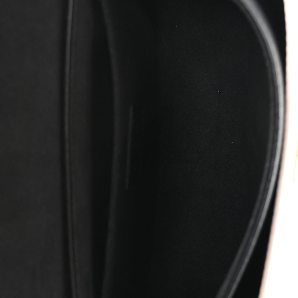 Louis Vuitton Grained Calfskin Lockme Tender Black