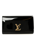 Louis Vuitton Patent Louise EW Clutch Black