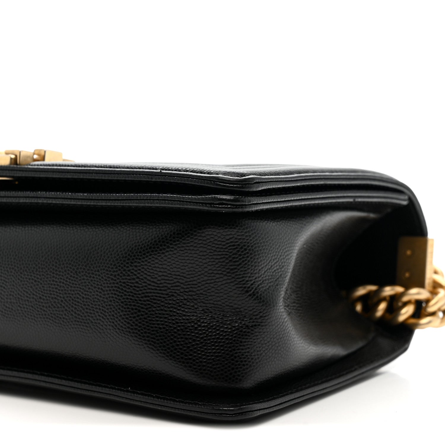 Chanel Caviar Quilted Medium Boy Flap Black