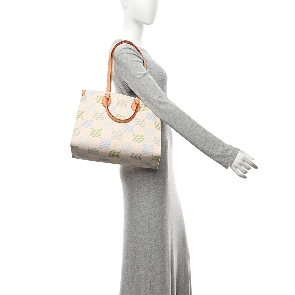 Louis Vuitton Damier Giant Onthego MM Pistachio