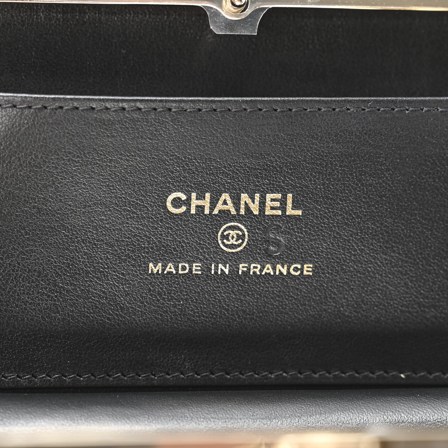 Chanel Patent Calfskin Boy Minaudiere Black