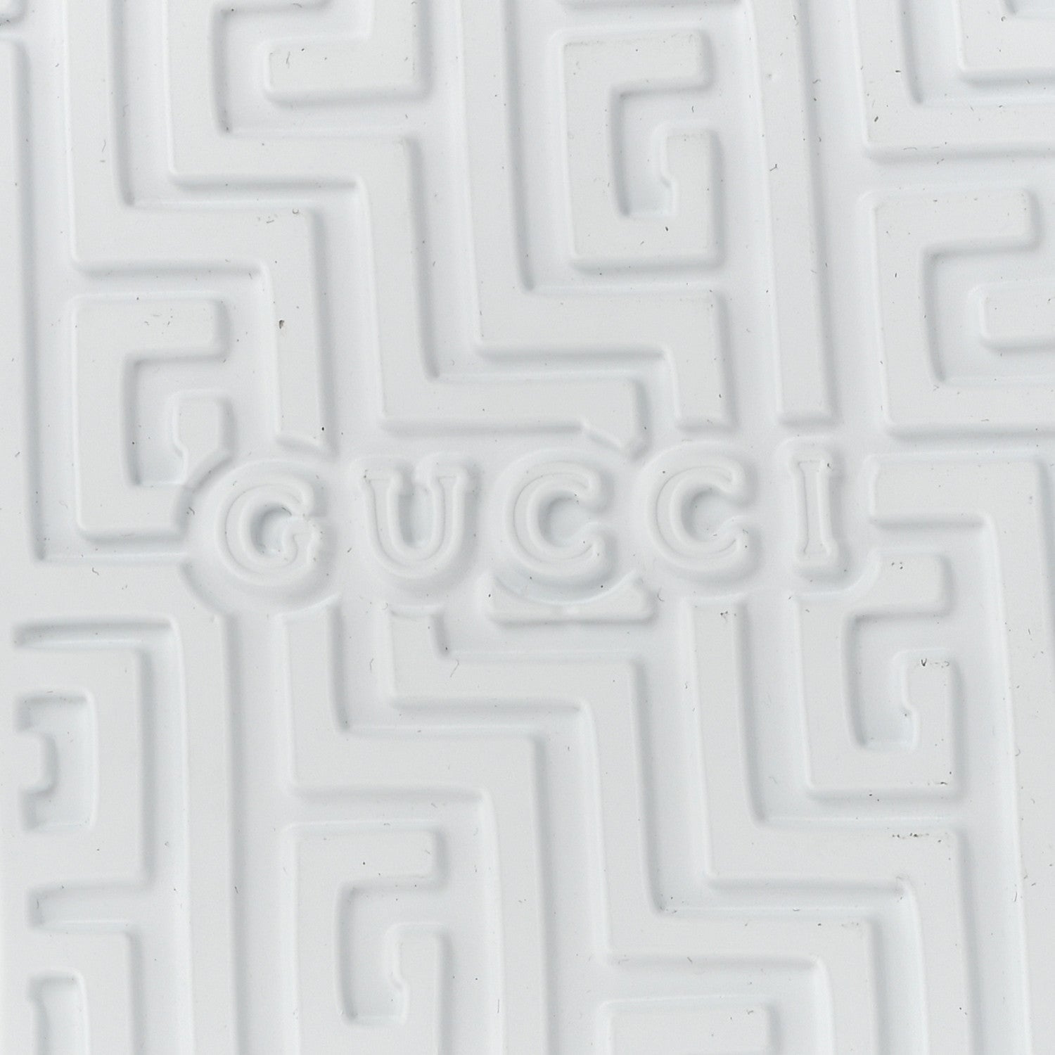 Gucci Rubber Ace Sabot Mules 41 Great White