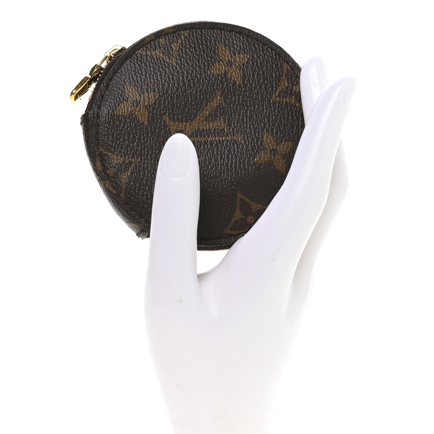 Louis Vuitton Monogram Multi Pochette Accessories Round Coin Purse