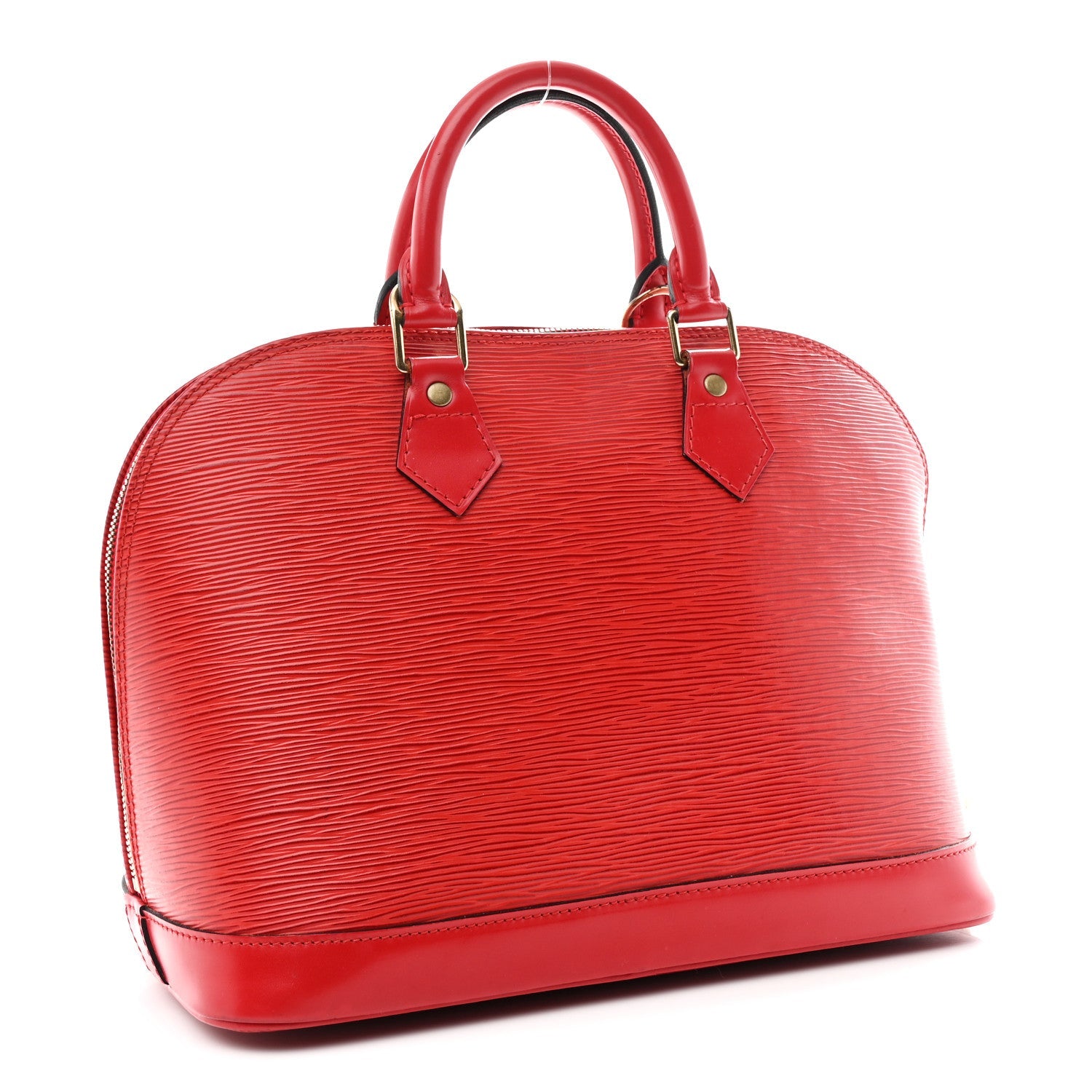Louis Vuitton Epi Alma PM Castillan Red