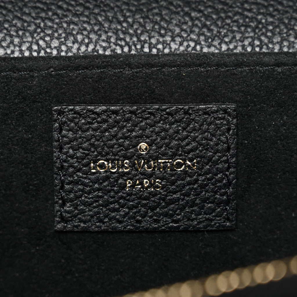 Louis Vuitton Empreinte Pochette Metis East West Black