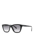 Acetate Metal Polarized Rectangle Sunglasses 5442 Black