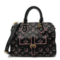 Louis Vuitton Monogram Fall for You Speedy Bandouliere 25 Black
