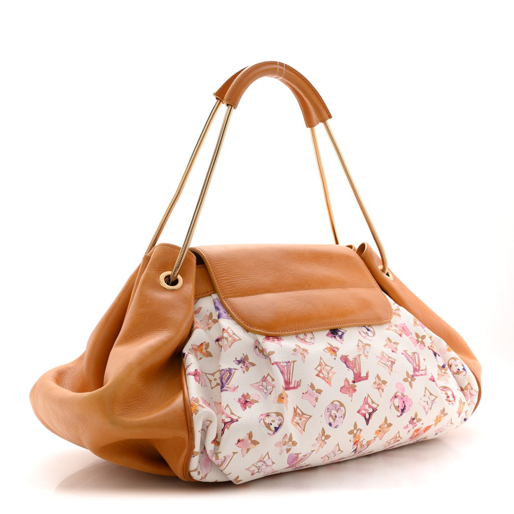 Louis Vuitton Monogram Watercolor Aquarelle Jamais White