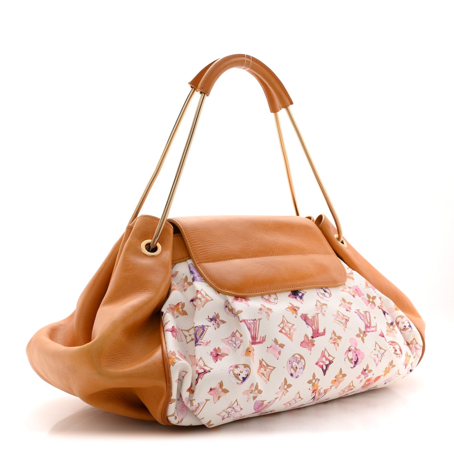 Louis Vuitton Monogram Watercolor Aquarelle Jamais White