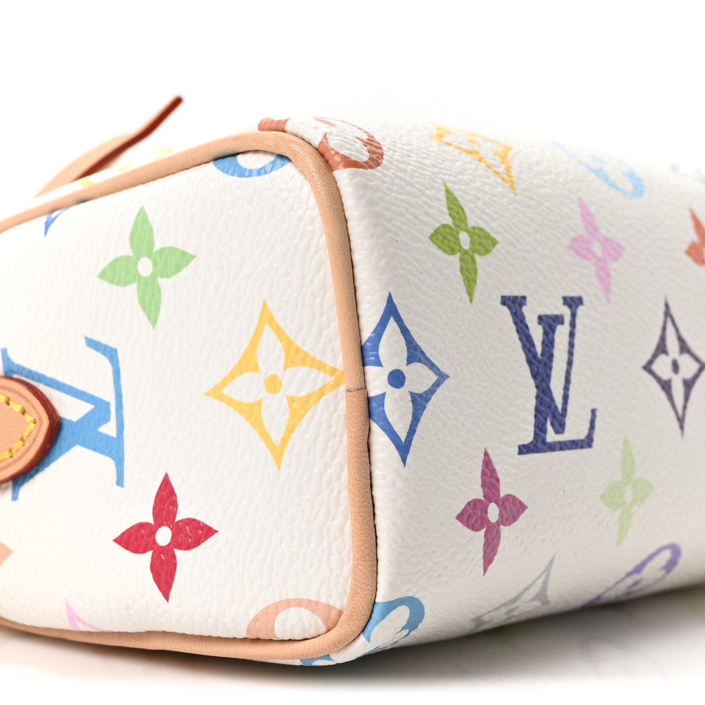 Louis Vuitton LV X TM Monogram Multicolor Nano Speedy White