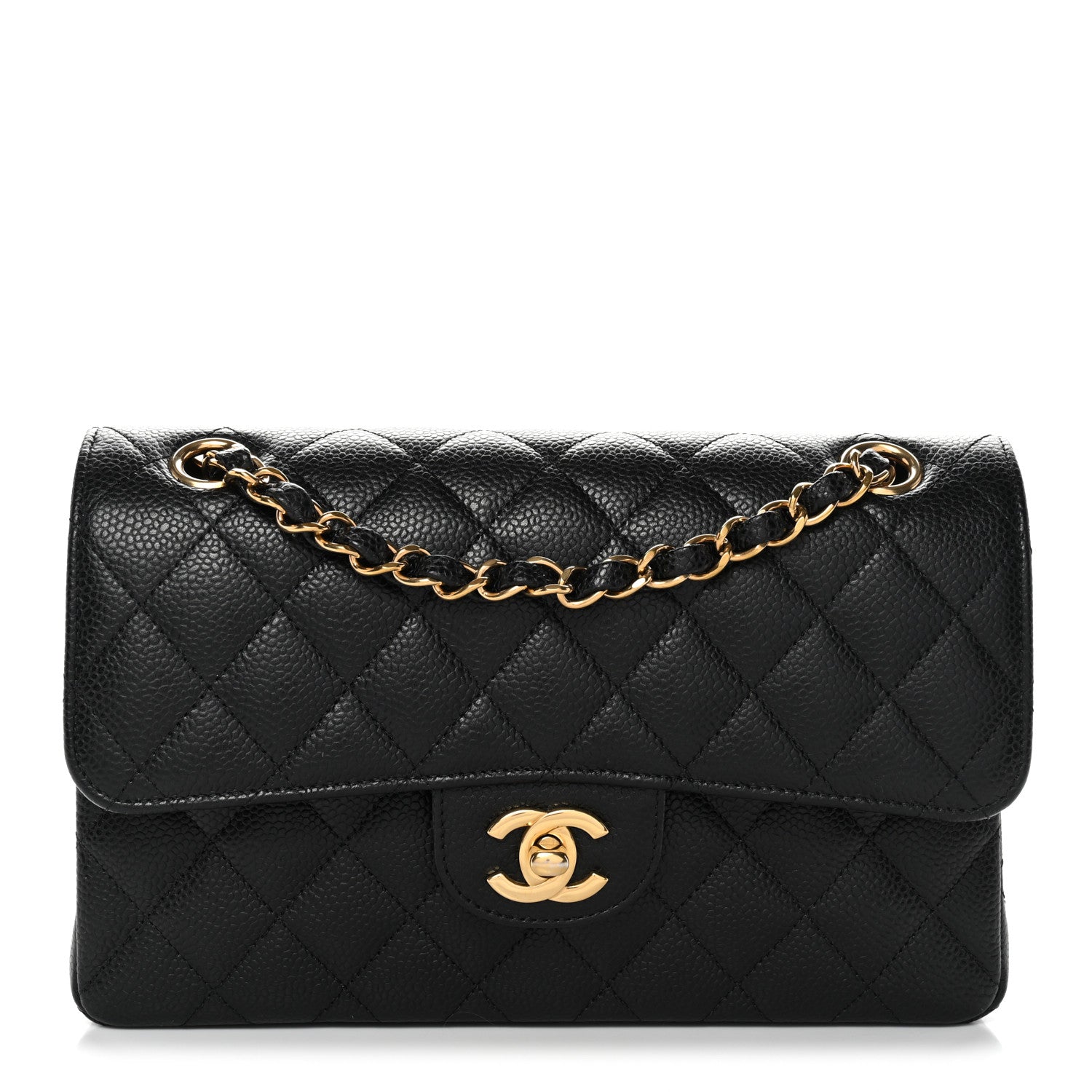 Chanel Caviar Quilted Small Double Flap Black
