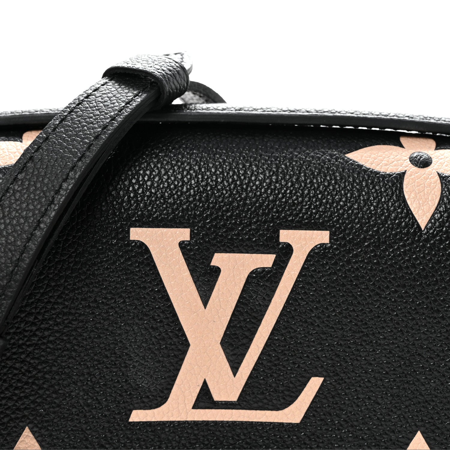 Louis Vuitton Empreinte Monogram Giant Pochette Metis Black Beige