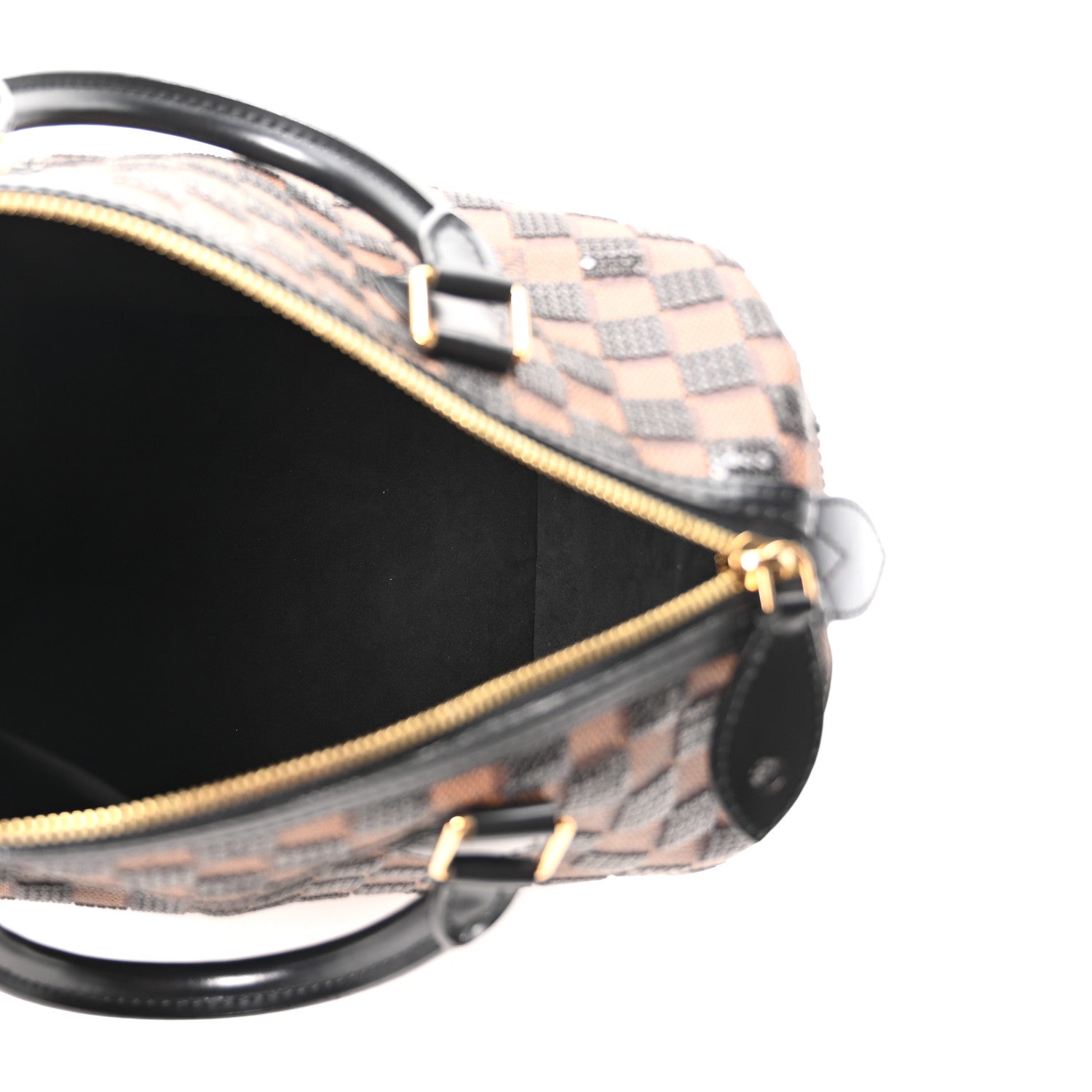 Louis Vuitton Damier Paillettes Speedy 30 Black