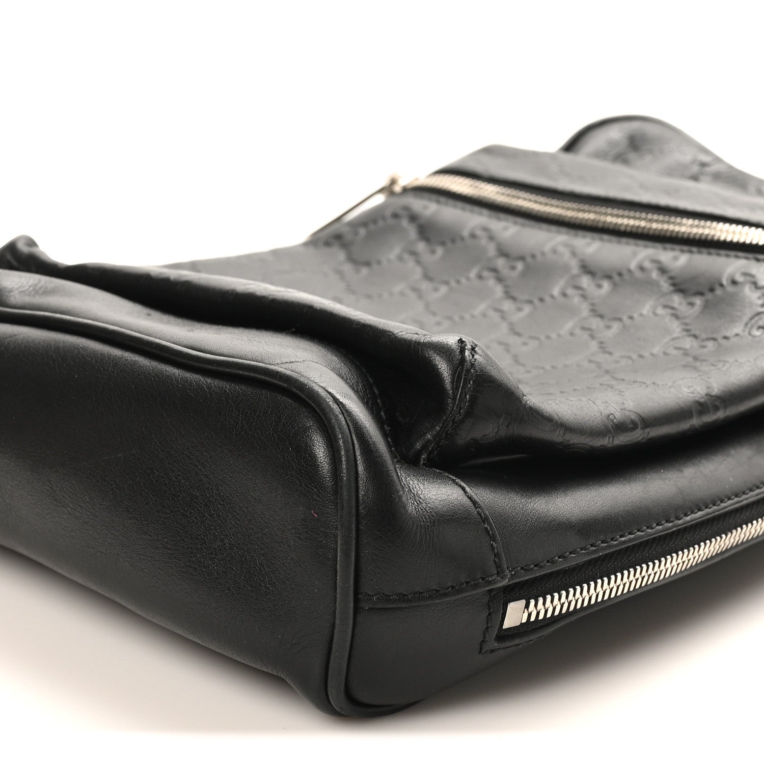Gucci Guccissima Sling Backpack Black