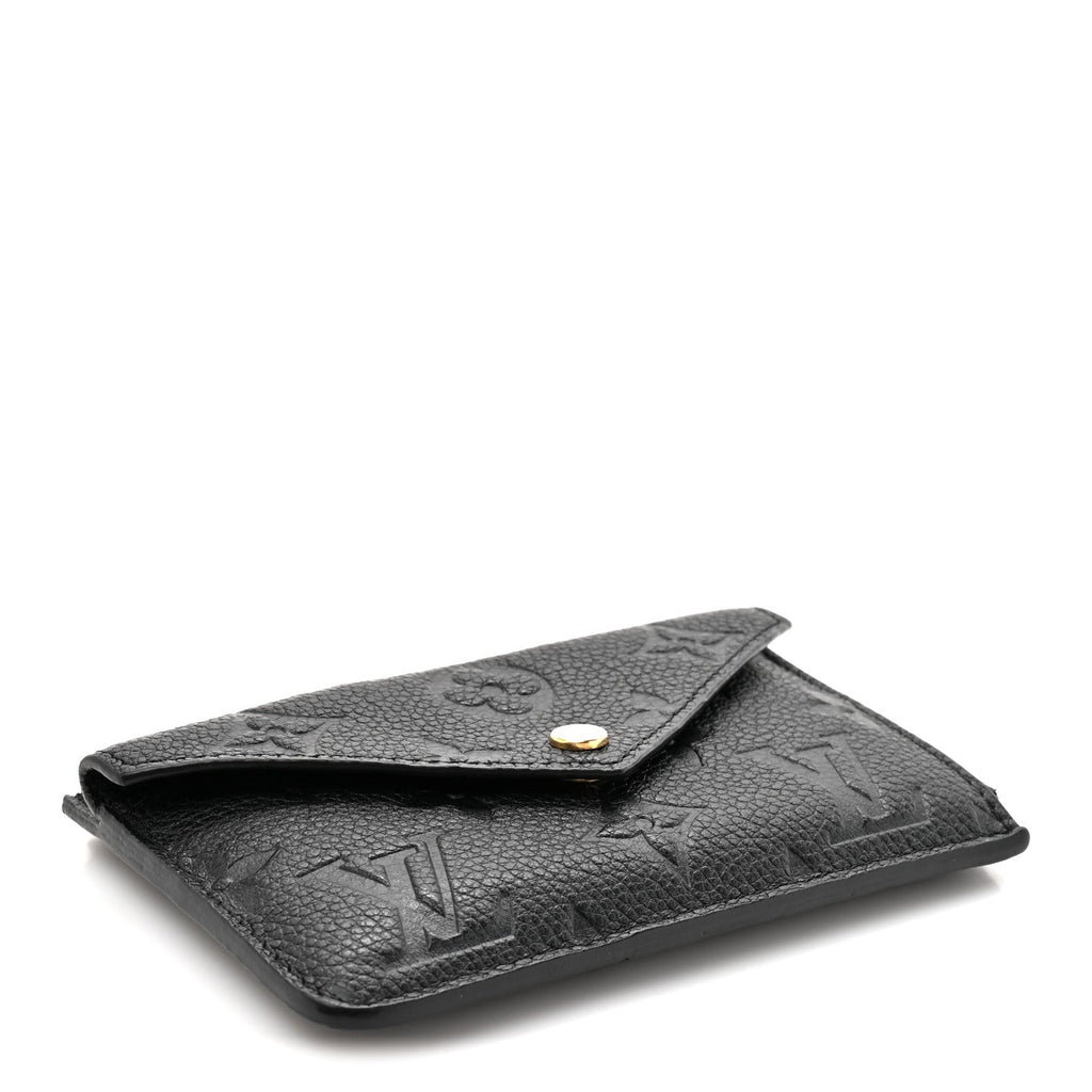 Louis Vuitton Empreinte Recto Verso Card Holder Black