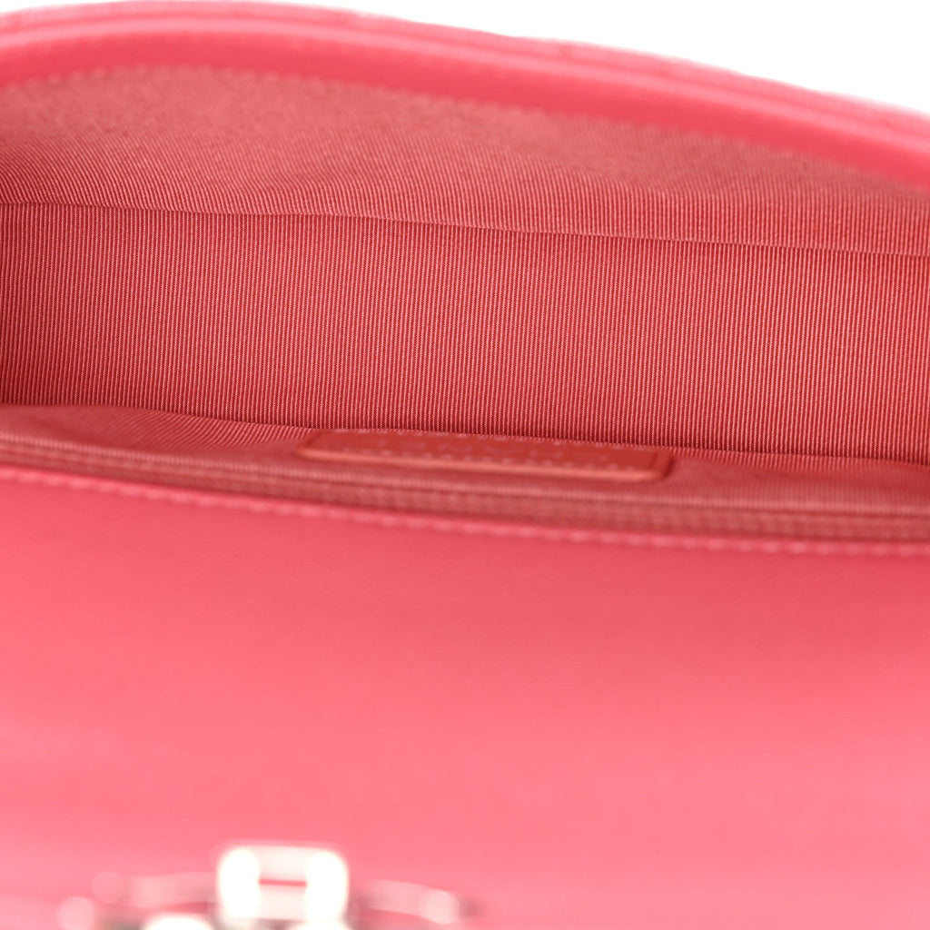 Chanel Caviar Quilted My Everything Small Flap Pink