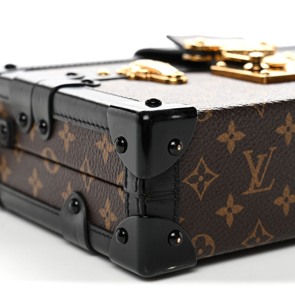 Louis Vuitton Monogram Petite Malle Black