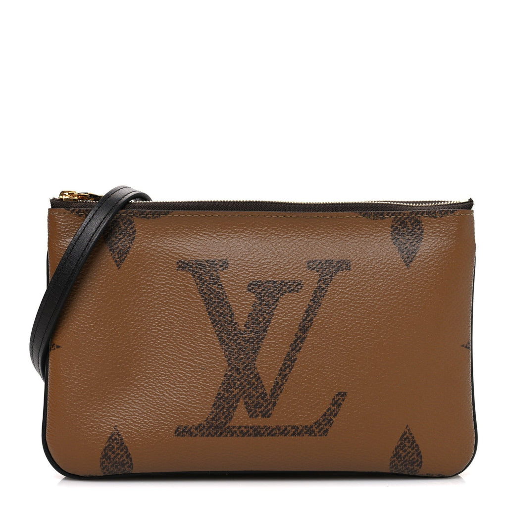 Louis Vuitton Reverse Monogram Giant Double Zip Pochette