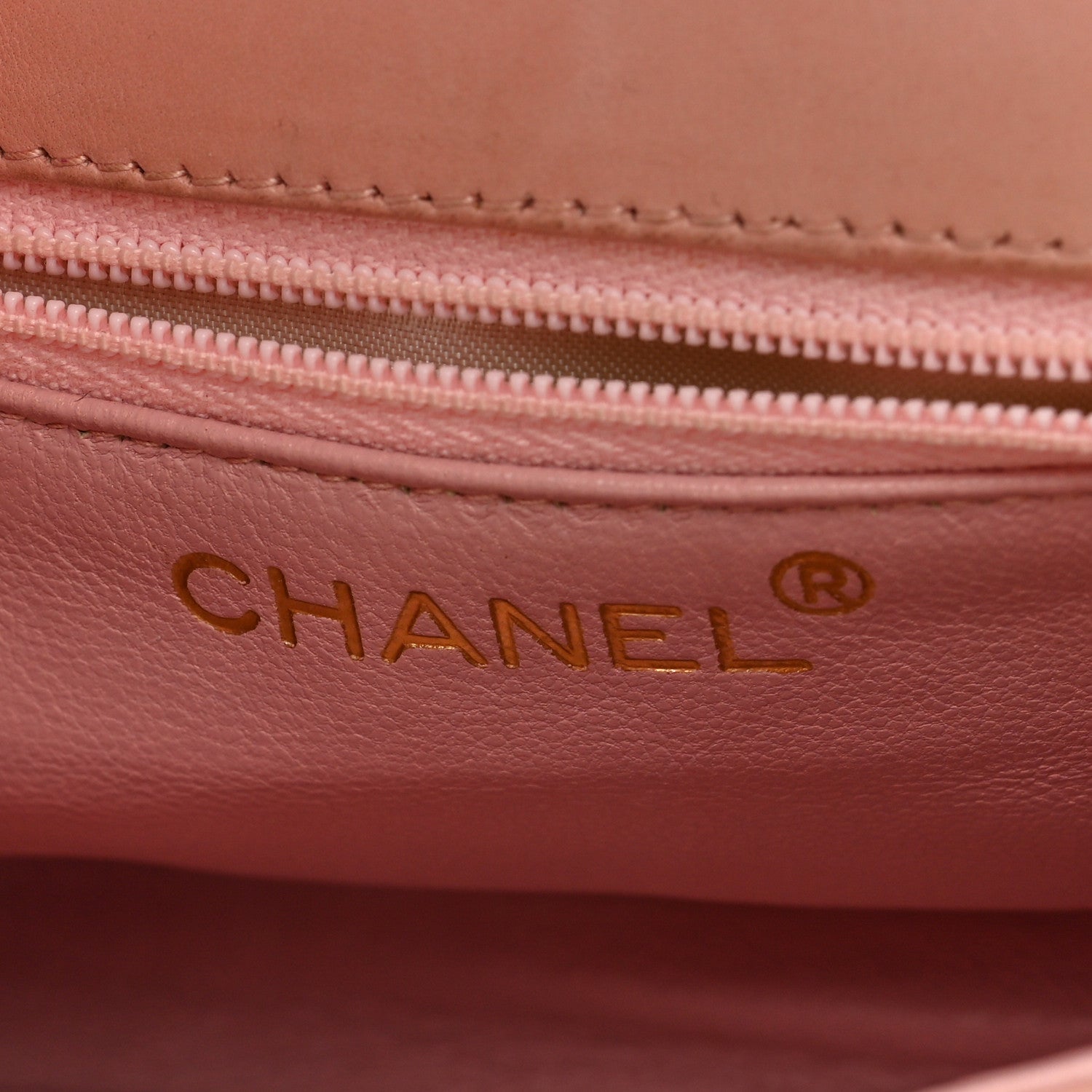Chanel Lambskin Camellia Mini Flap Pink