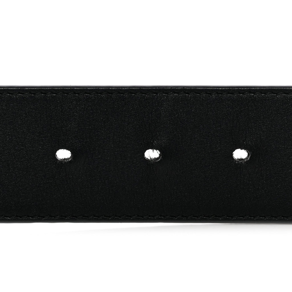 Gucci Calfskin Double G 30mm Belt 70 28 Black