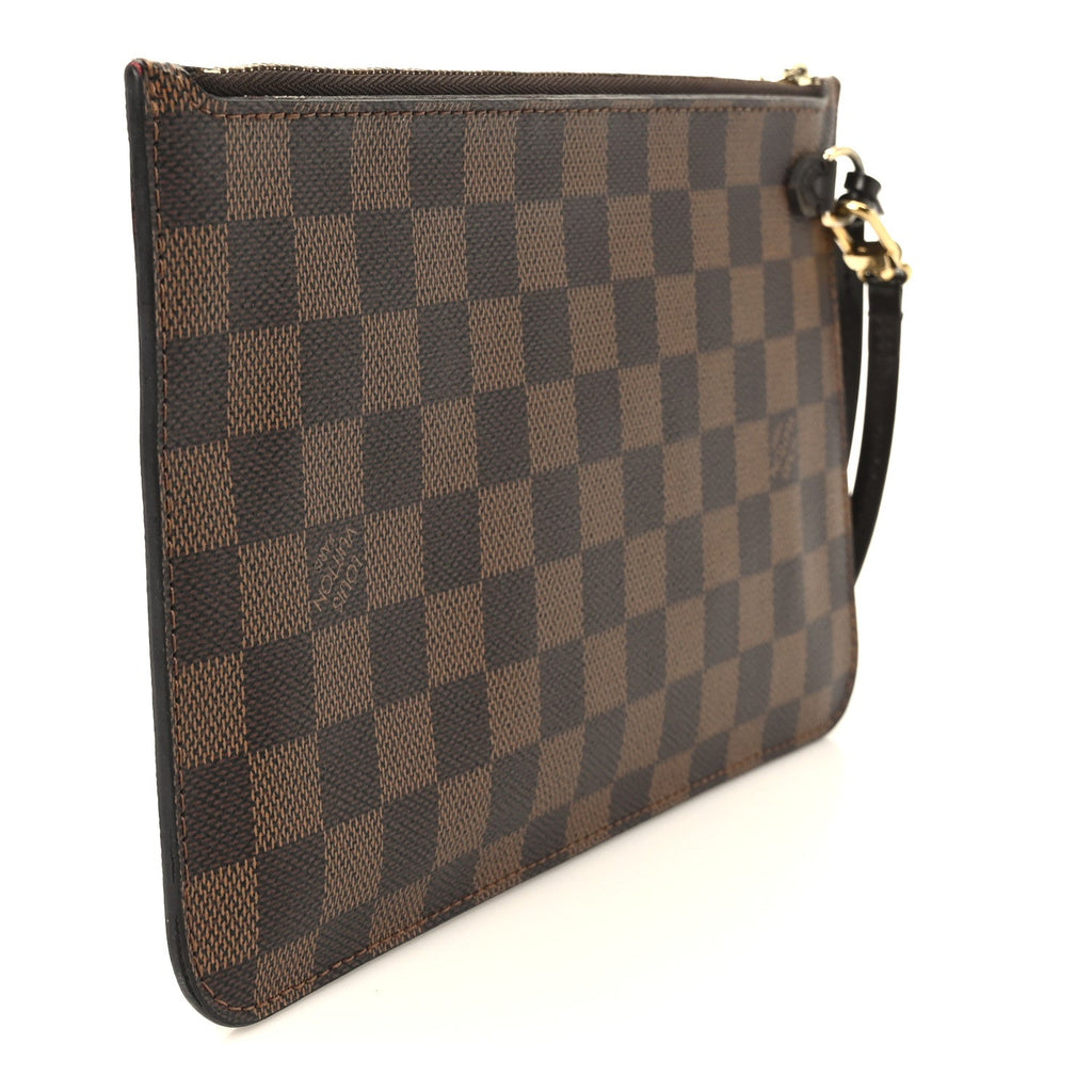 Louis Vuitton Damier Ebene Neverfull MM GM Pochette