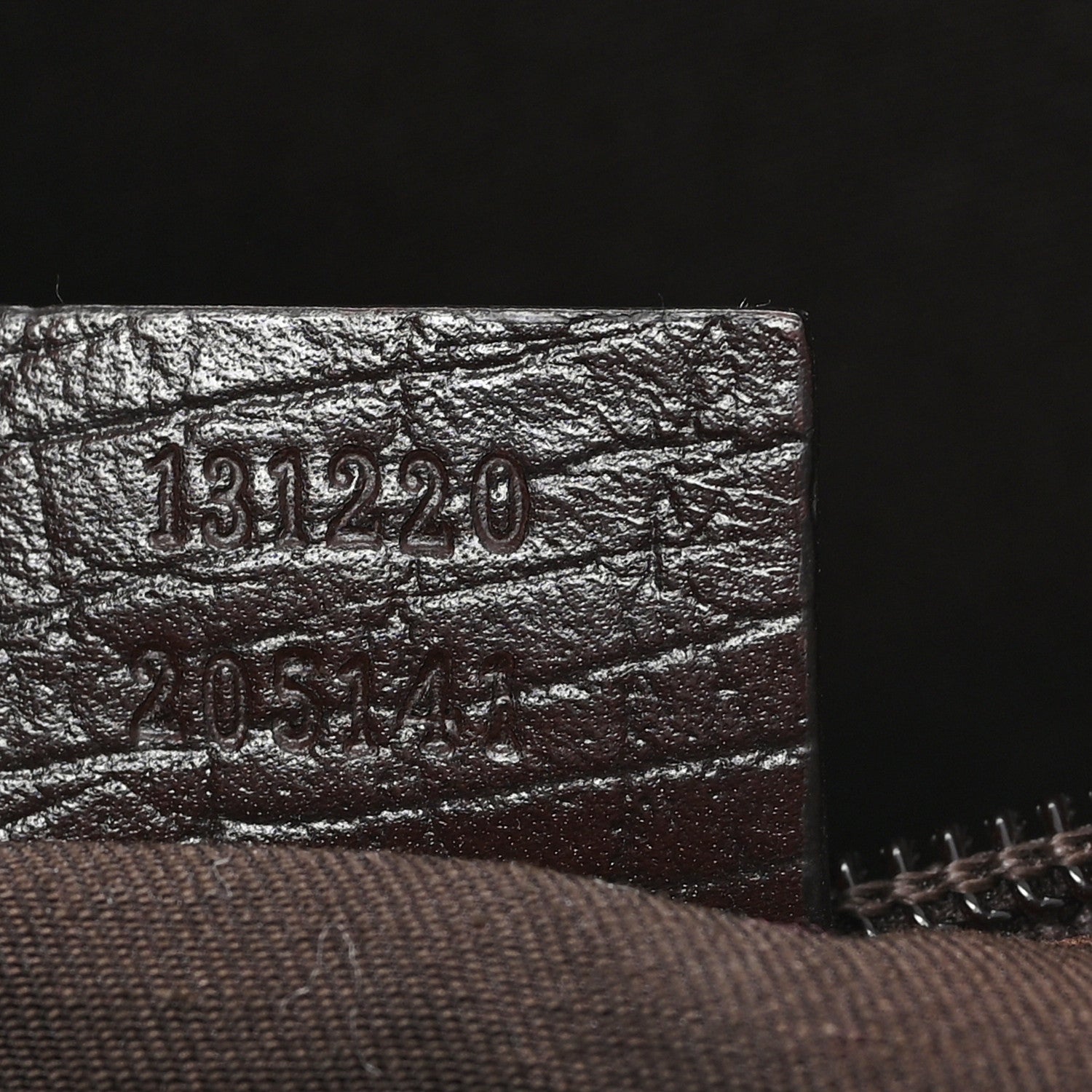 Gucci GG Plus Monogram Small Vertical Tote Dark Brown
