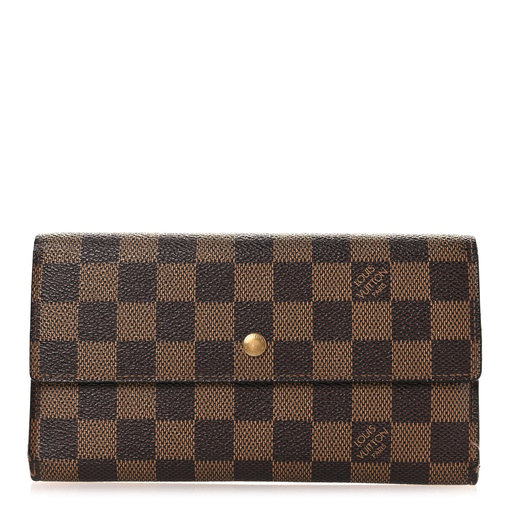 Louis Vuitton Damier Ebene Porte Tresor International Wallet