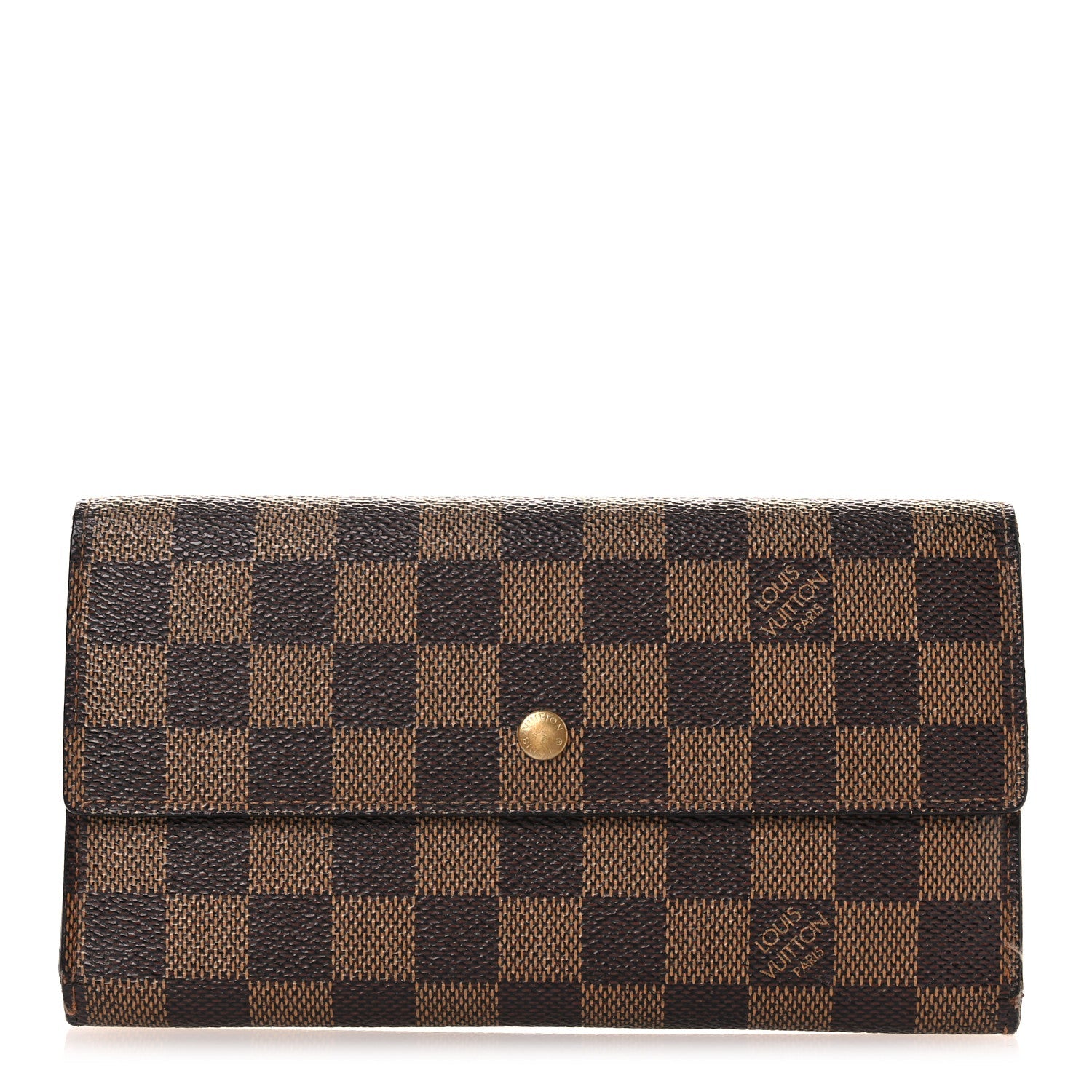 Louis Vuitton Damier Ebene Porte Tresor International Wallet