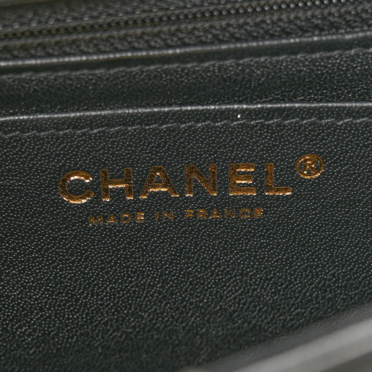 Chanel Lambskin Quilted Mini Rectangular Flap Black