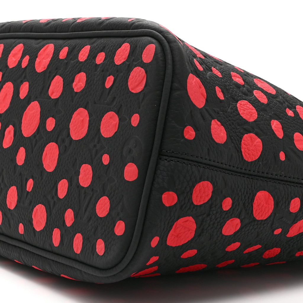 Louis Vuitton LV X YK Taurillon Lock It MM Black Red