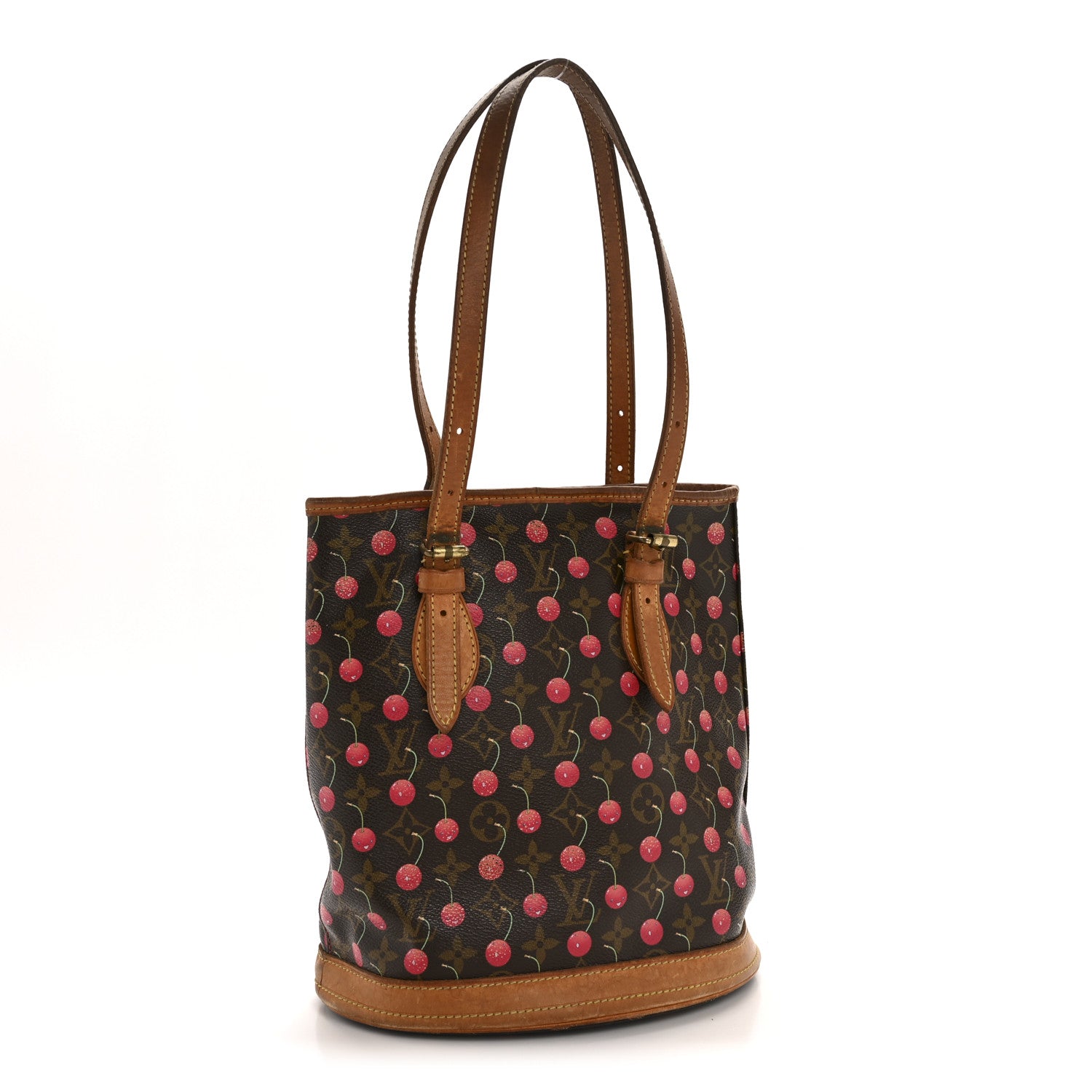 Louis Vuitton Monogram Cerises Bucket Bag