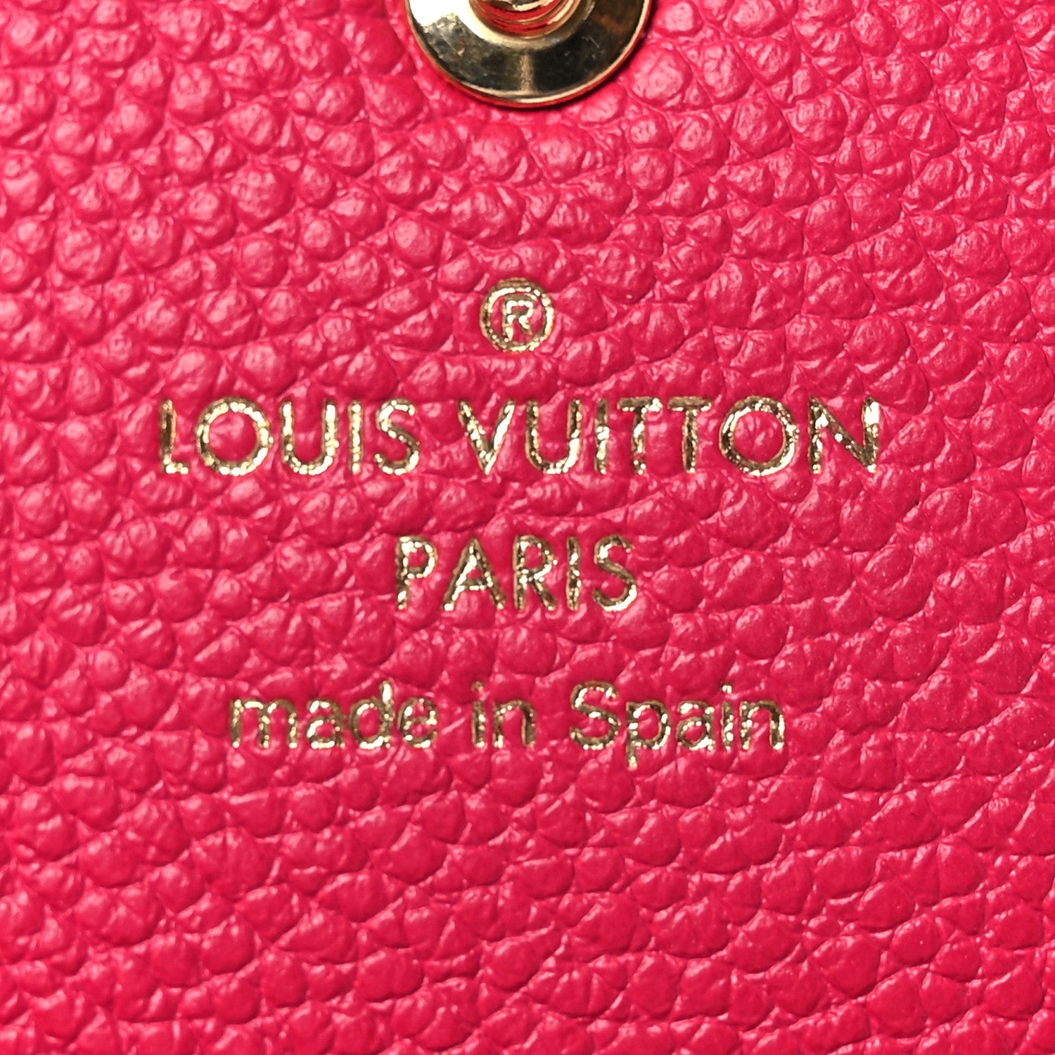 Louis Vuitton Empreinte Rosalie Coin Purse Rose Pondichery
