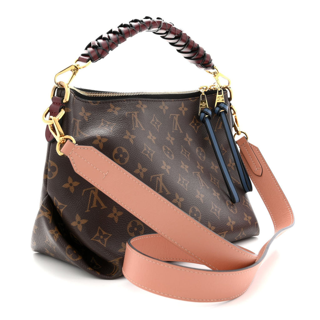 Louis Vuitton Monogram Beaubourg Hobo Mini Bordeaux Red Peach Safran Blue Jean Blue