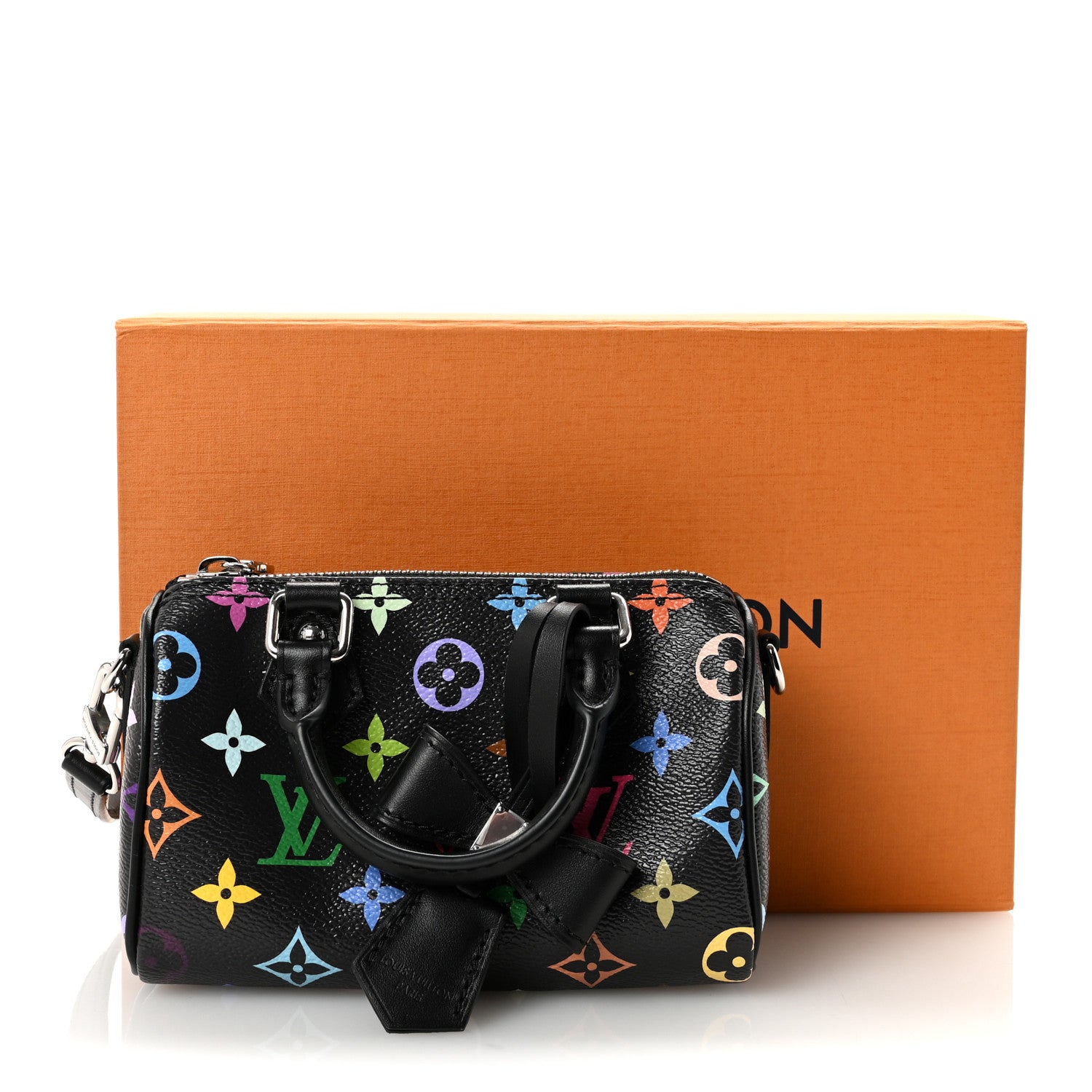 Louis Vuitton LV X TM Monogram Multicolor Nano Speedy Black