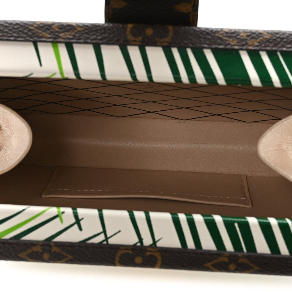 Louis Vuitton Monogram Palm Trees Print Petite Malle