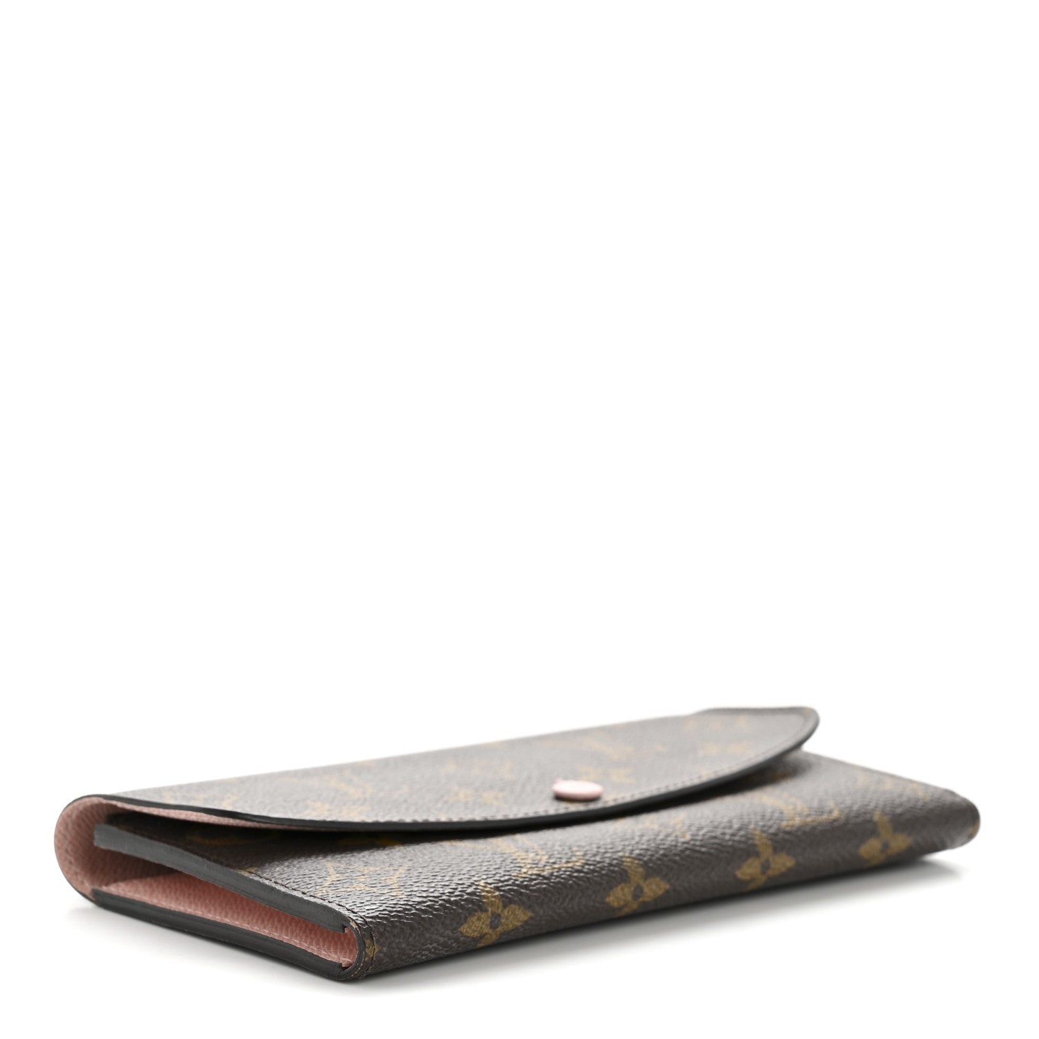 Louis Vuitton Monogram Emilie Wallet Rose Ballerine