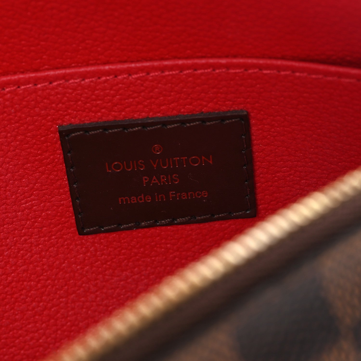 Louis Vuitton Damier Ebene Cosmetic Pouch