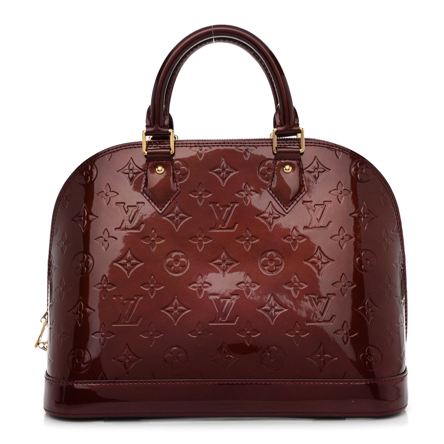 Louis Vuitton Vernis Alma PM Rouge Fauviste