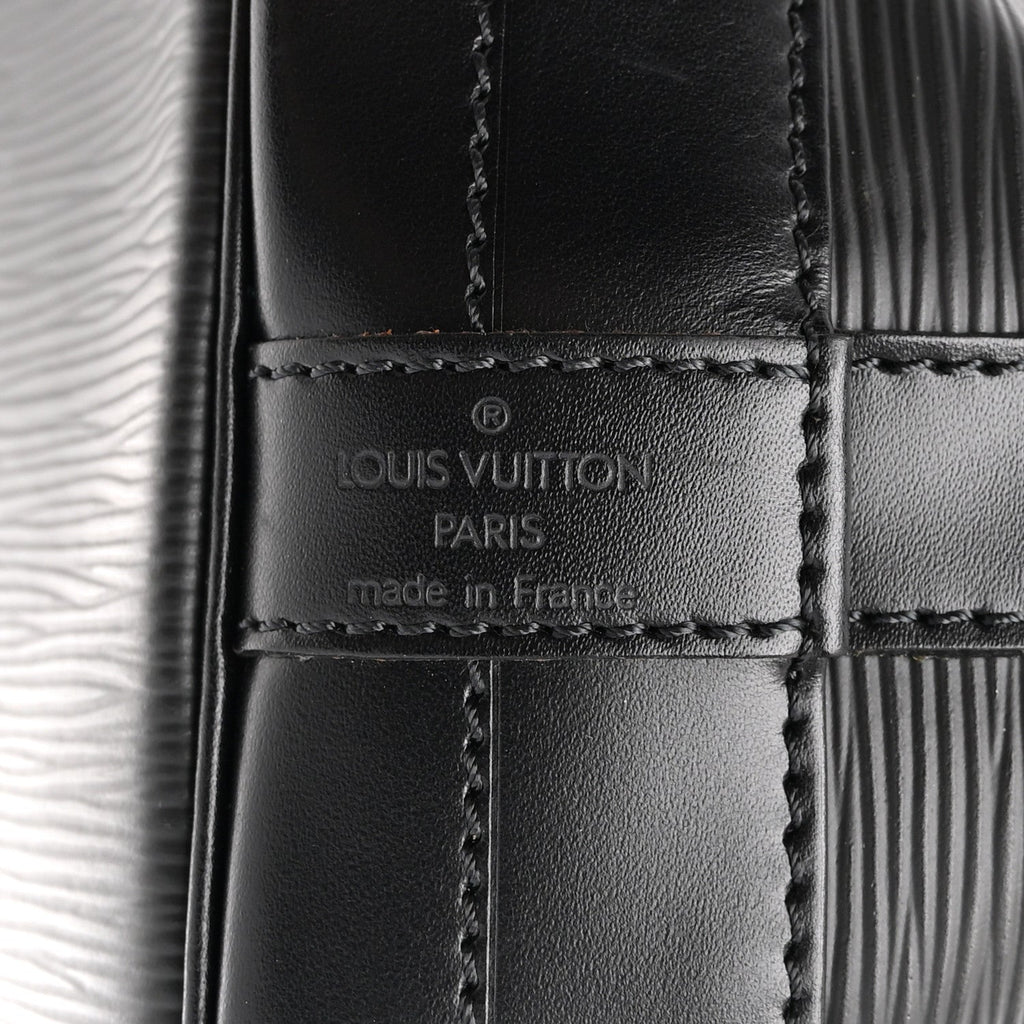 Louis Vuitton Epi Noe Black