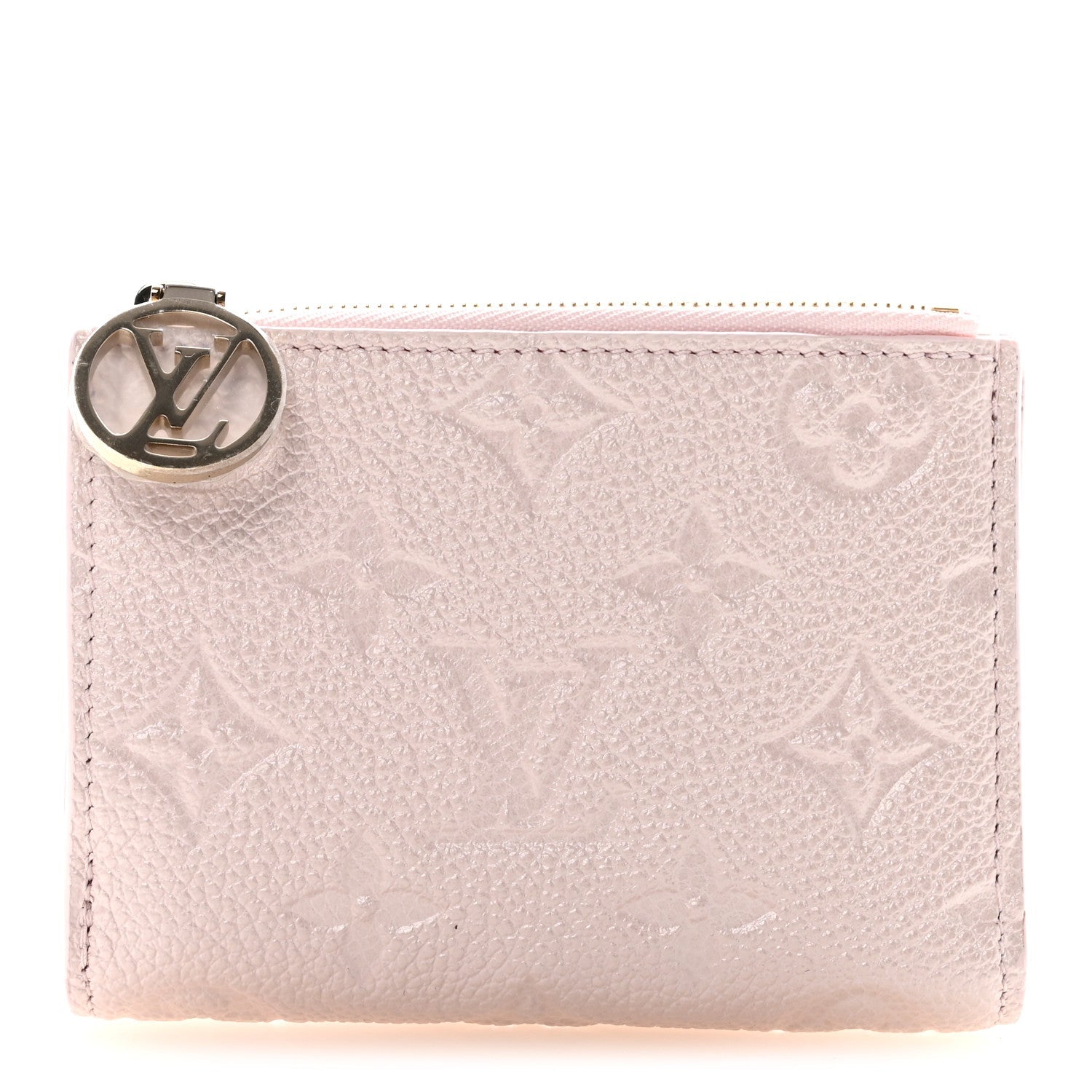 Louis Vuitton Empreinte Monogram Flower Lisa Wallet Snowy Pearl