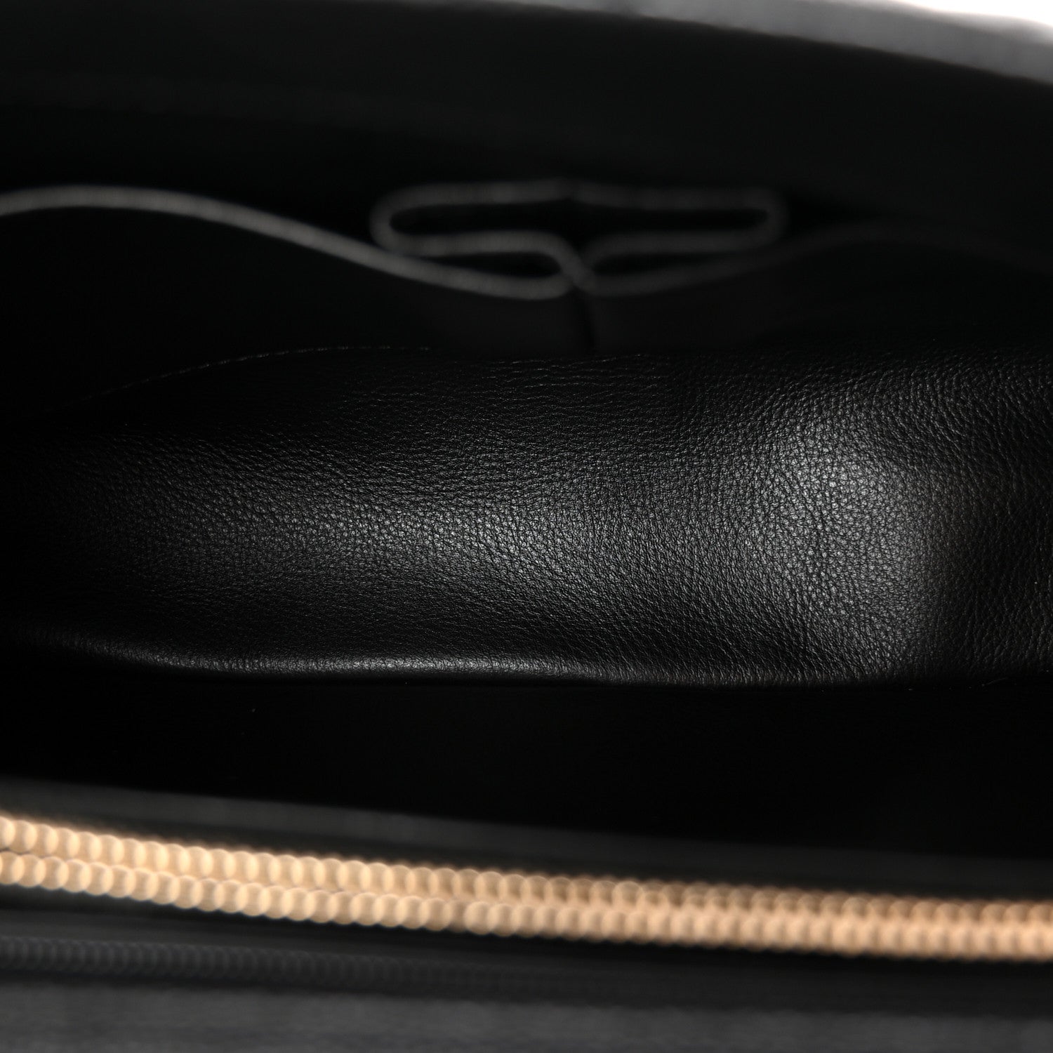 Chanel Caviar Lizard Embossed Quilted Small Coco Handle Flap Black