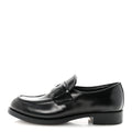 Prada Spazzolato Loafers 38 Black