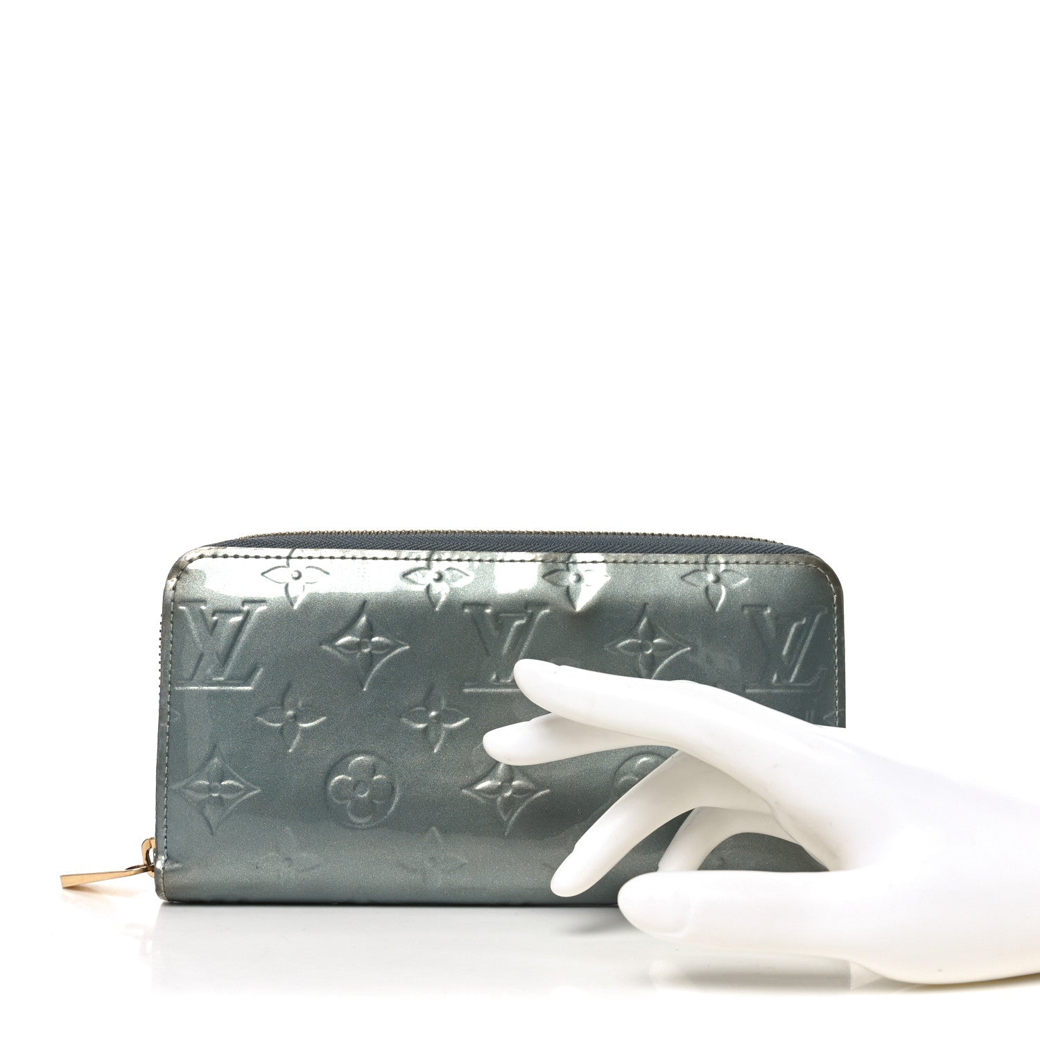 Louis Vuitton Vernis Zippy Wallet Givre