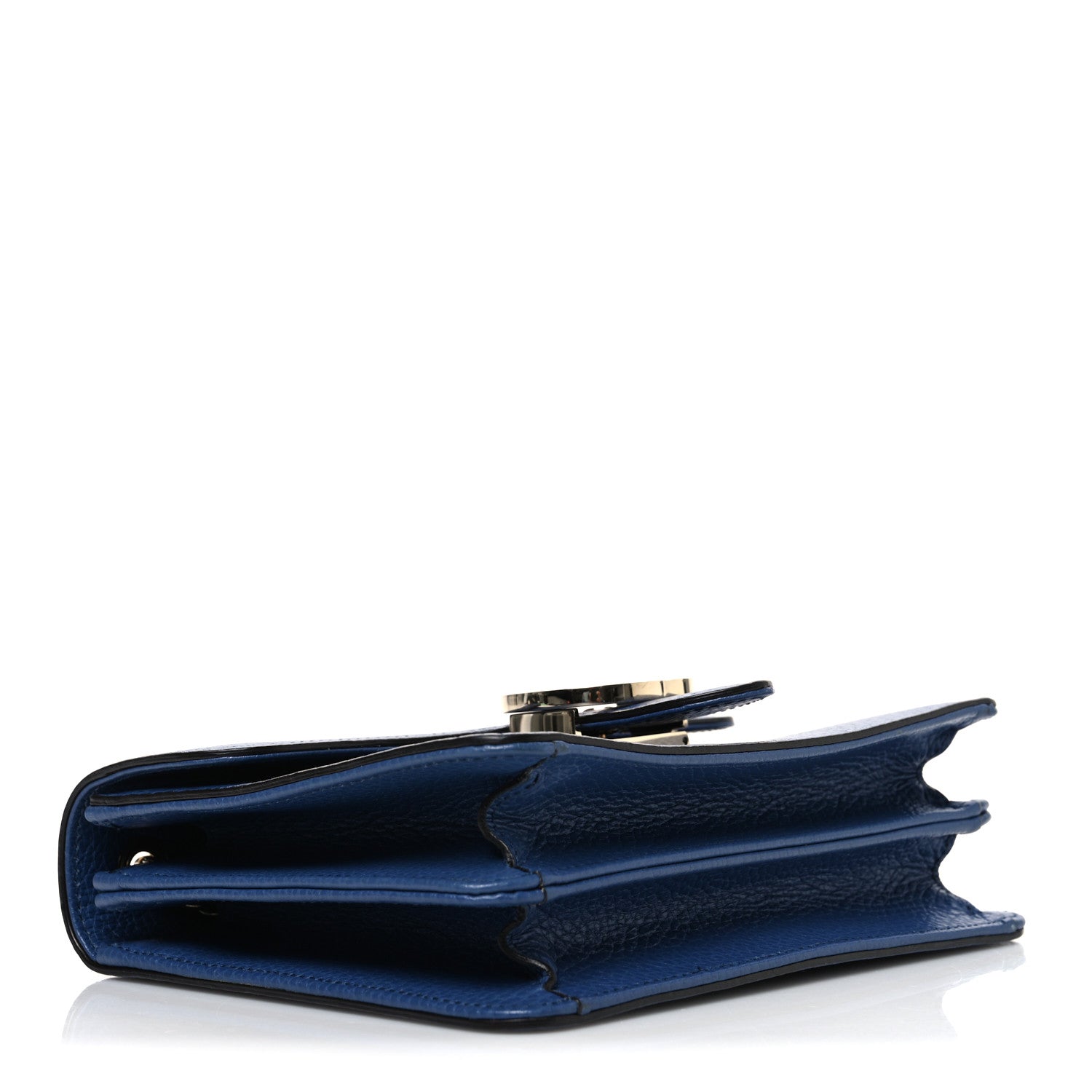 Gucci Dollar Calfskin Small Interlocking G Shoulder Bag Caspian
