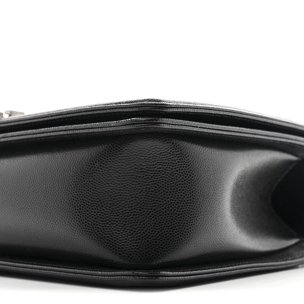 Chanel Caviar Quilted New Medium Boy Flap Black