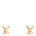 Louis Vuitton Metal LV Iconic Earrings Gold