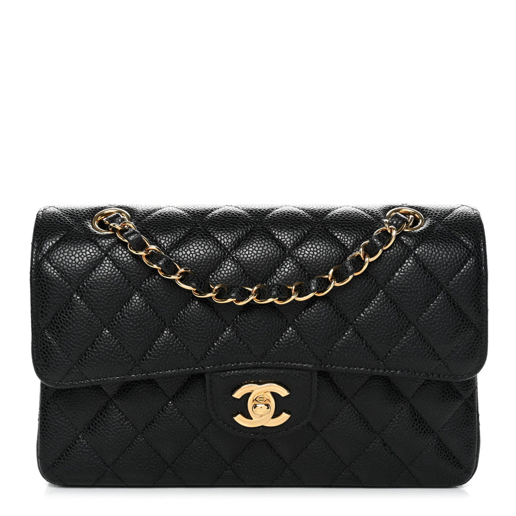 Chanel Caviar Quilted Small Double Flap Black