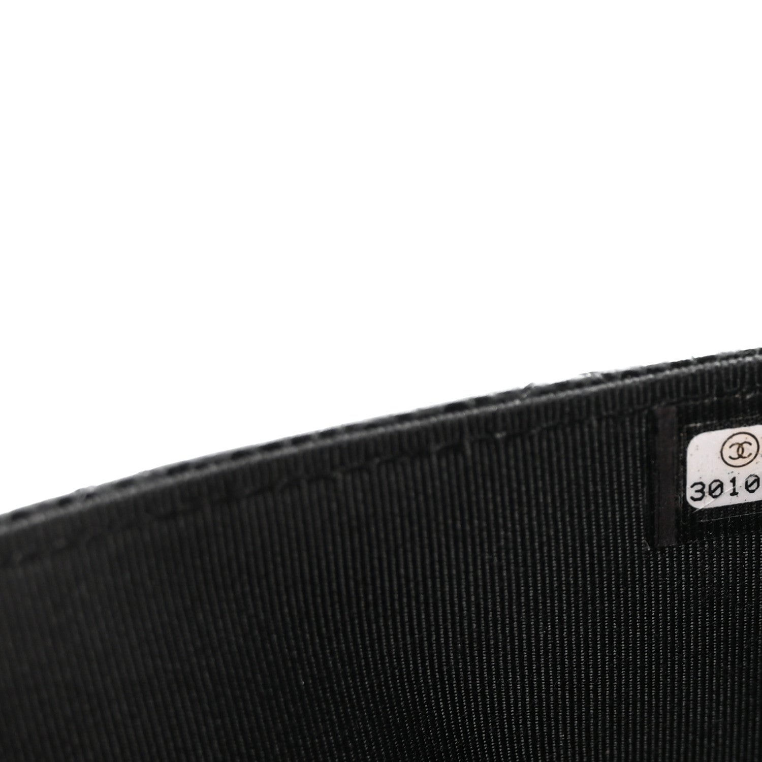 Chanel Caviar Quilted Wallet on Chain WOC Black