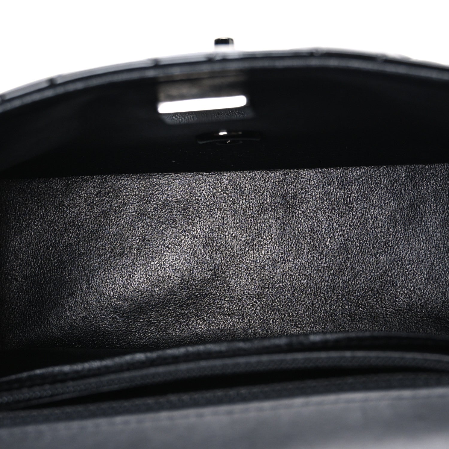 Chanel Patent Calfskin Quilted Mini Square Flap So Black